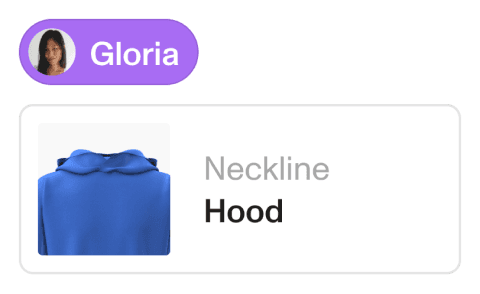 Gloria collaboration user interface