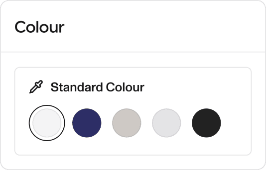 Colour selection user interface