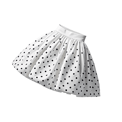Mini polka dress